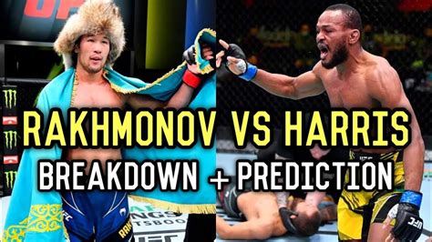 Shavkat Rakhmonov Vs Carlston Harris Prediction UFC Vegas 47 YouTube