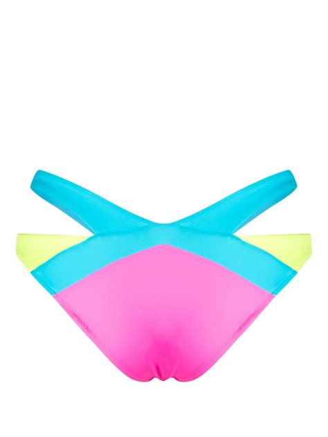 Agent Provocateur Mazzy Bikini Briefs Blue FARFETCH