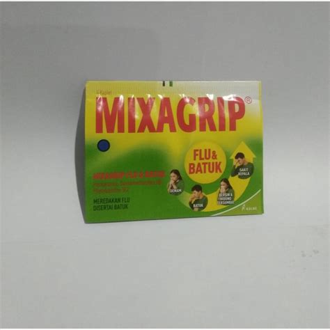 Jual Mixagrip Flu Batuk Strip Shopee Indonesia