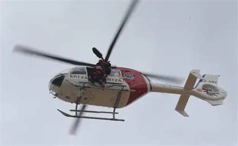 Evacuado En Helic Ptero Un Monta Ero Herido En La Sierra De Tolo O El