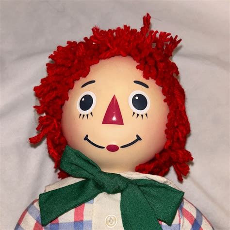 Raggedy Ann And Andy Porcelain Dolls Etsy