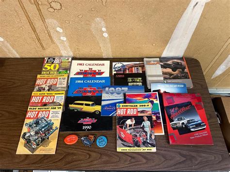 HOT ROD MAGAZINES AND CHEVY CALENDARS EstateSales Org