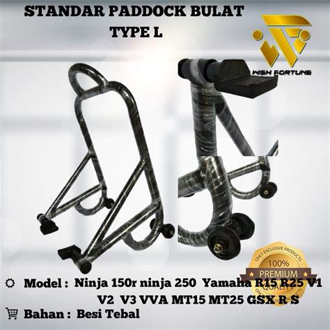 Jual Standar Paddock Pedok Motor Jalu V Y Ninja Rr Ninja R