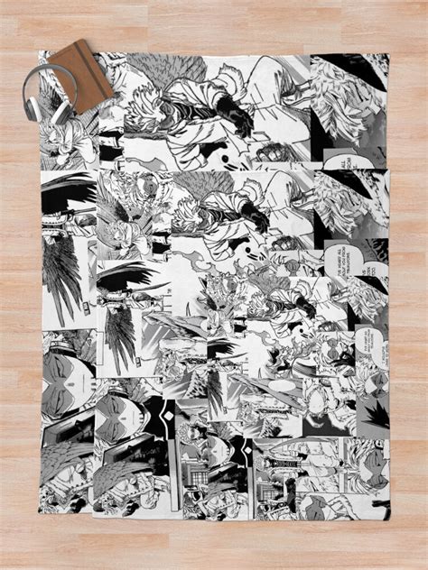 "Hawks Manga Panels" Throw Blanket for Sale by musicalDeleria | Redbubble