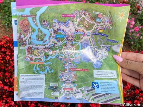 Magic Kingdom Map With New Fantasyland