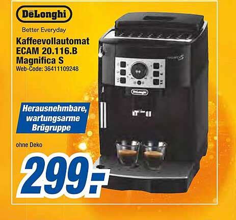 Kaffeevollautomat Ecam B Magnifica S Delonghi Angebot Bei Expert