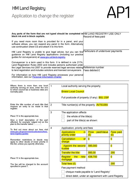 Ap1 Form Ap1 Form Precedent Needed For Exam Any Parts Of The