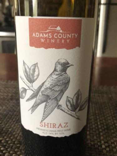 Adams County Winery Shiraz Vivino US