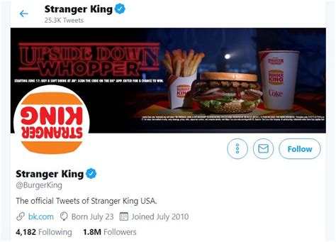 Burger King Launching A Limited Upside Down Whopper In Honor Of Stranger Things