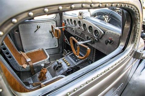 Top 50 Best Rat Rod Interior Ideas - Retro Automotive Designs