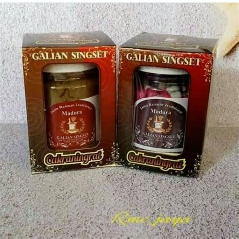 Jual Galian Singset Cakraningrat Herbal Pelangsing Badan Jamu Turunkan