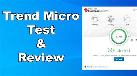 Trend Micro Antivirus Test Review Antivirus Security Review