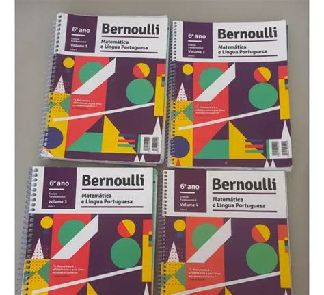 Apostilas Bernoulli 6º Ano Ensino Fundamental usado à venda em