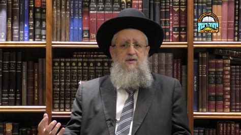 Rabbi David Yosef Parashat Shemini Powerful Days Of Sfirat Haomer