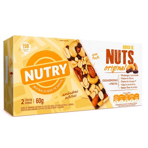 Barra De Nuts Original Nutry Cx C Submarino