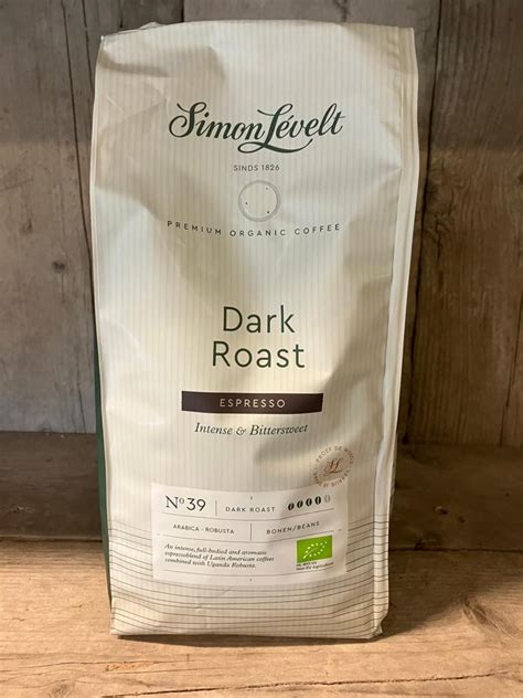 Simon L Velt Dark Roast Espressobonen Bio N Kg Koffie Voor