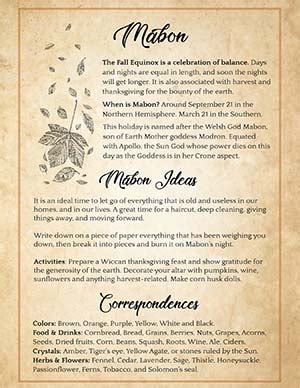 Mabon Celebration Rituals, Ideas & Traditions – Spells8