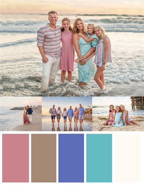 Best Clothing Color Palettes For A Beach Shoot in San Diego