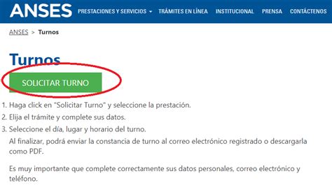 ANSES Cómo sacar turnos online y presencial