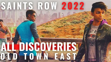 Saints Row Old Town East All Discoveries Locations Youtube