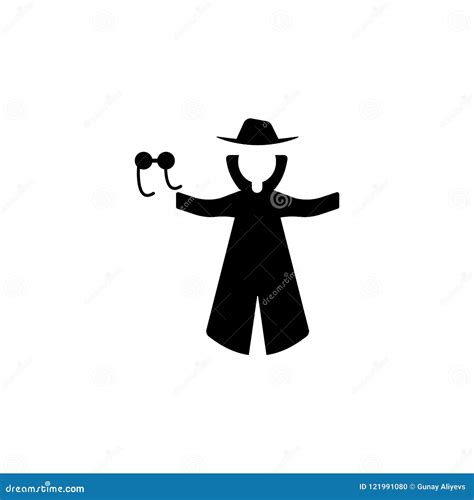 Invisible Man Icon Element Of Super Hero Icon For Mobile Concept And