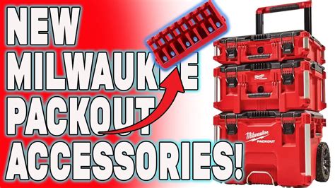 All New Milwaukee Packout Accessories Announced In Under Minutes