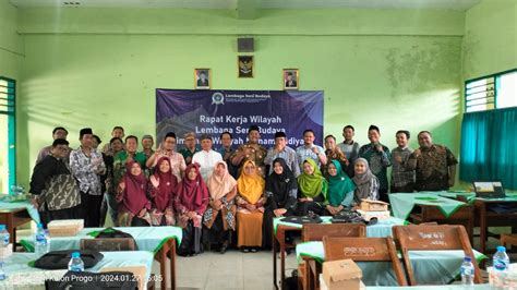 Rakerwil LSB PWM DIY Seni Budaya Muhammadiyah Menggembirakan Semesta