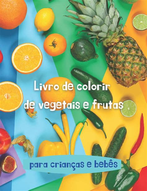 Buy Livro de colorir de vegetais e frutas para crianças e bebês Super