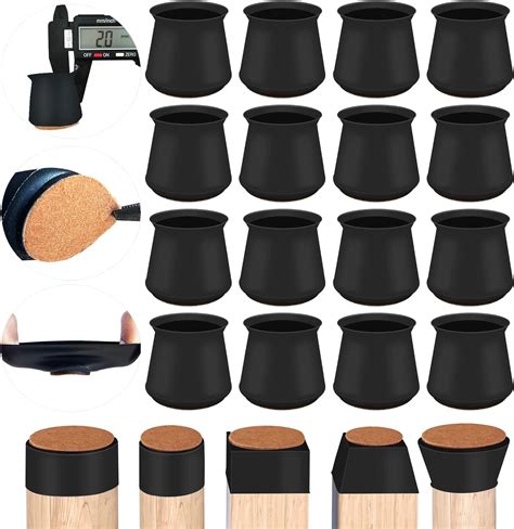 Amazon Chair Leg Floor Protectors Round Square Silicone Chair Leg