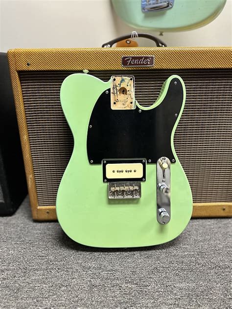 Fender Telecaster Mim Body Surf Green Reverb