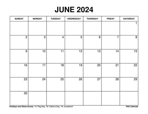 2024 June Calendar Print Out Template 2021 Perl Trixie