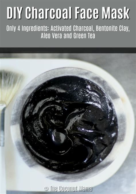 Activated Charcoal Face Mask Recipe Dandk Organizer