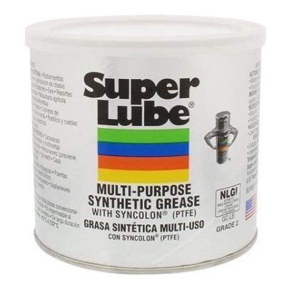 Graxa Multiuso Sintetica Super Lube Syncolon Ptfe Nlgi Pote