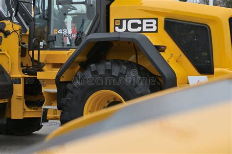 JCB Heavy Duty Equipment Vehicle Editorial Stock Image Image Of Drive