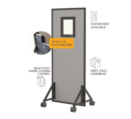 Mobile X Ray Barriers Ultraray Medical