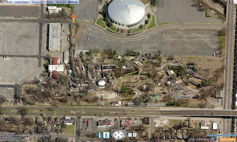 Flickriver Photoset Libertyland Memphis Aerial Views By