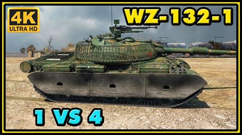 World Of Tanks WZ 132 1 8 Kills 8 6K Damage 1 VS 4 Gameplay