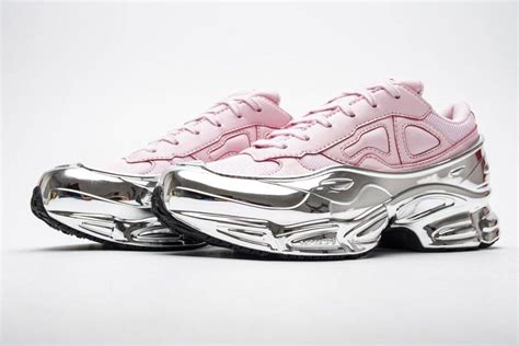 adidas X Raf Simons Ozweego Pink Silver Metallic – BLVCKREPS