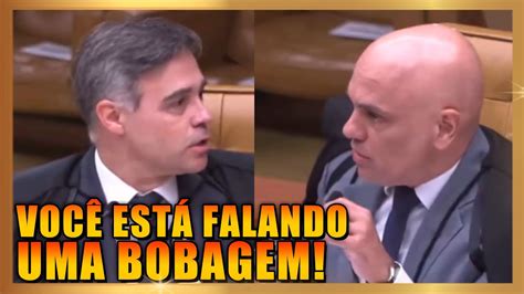 Alexandre de Moraes HUMILHA André Mendonça em QUEBRA PAU FEIO no