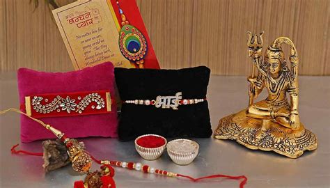 Bhaiya Bhabhi Rakhi | Send Rakhi for Bhaiya & Bhabhi Combo Set - GiftaLove