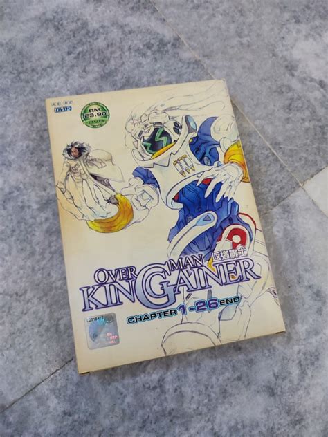 Overman King Gainer | anime dvd | used, Hobbies & Toys, Music & Media, CDs & DVDs on Carousell