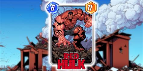 Marvel Snap: Best Red Hulk Decks