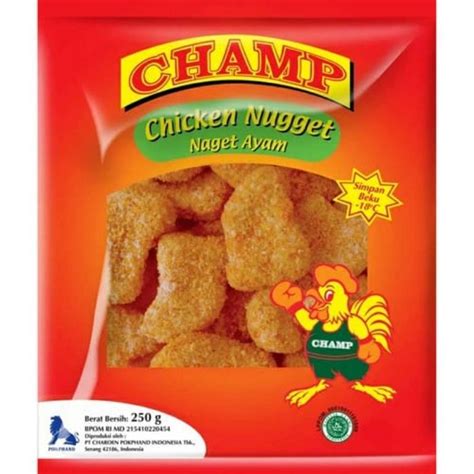 Jual Champ Chicken Nugget 250gr Shopee Indonesia