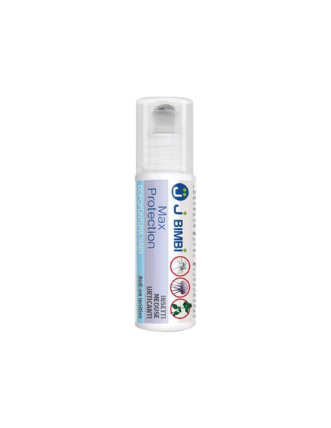 Anti Punture Di Insetto J Bimbi Max Protection Roll On Lenitivo Baby