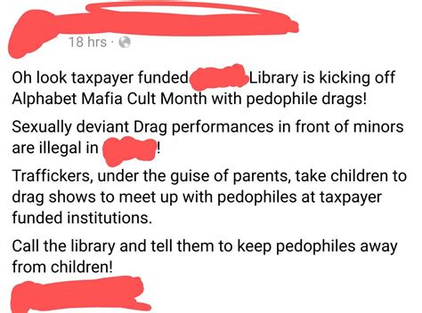 Ah Yes The Place Where All Sex Trafficking Rings Use Public Libraries R Insanepeoplefacebook