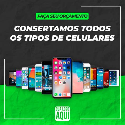 Assistência Técnica Consertamos Todos Os Tipos De Celulares Banner Editável Psd Premium