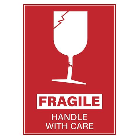 Fragile Glass Sign Vectors And Illustrations For Free Download Freepik