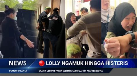 Nikita Mirzani Bawa Polisi Jemput Paksa Anaknya Dari Apartemen Lolly