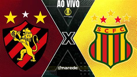 Sport X Sampaio Corr A Ao Vivo Direto Da Ilha Do Retiro S Rie B