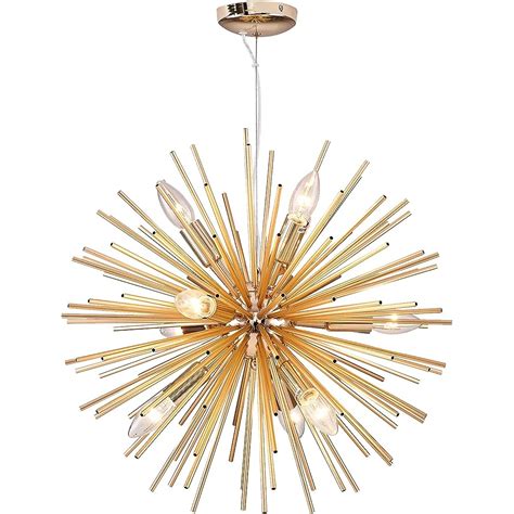 Mo Finance Musanne Gold Sputnik Chandeliers Pendant Light